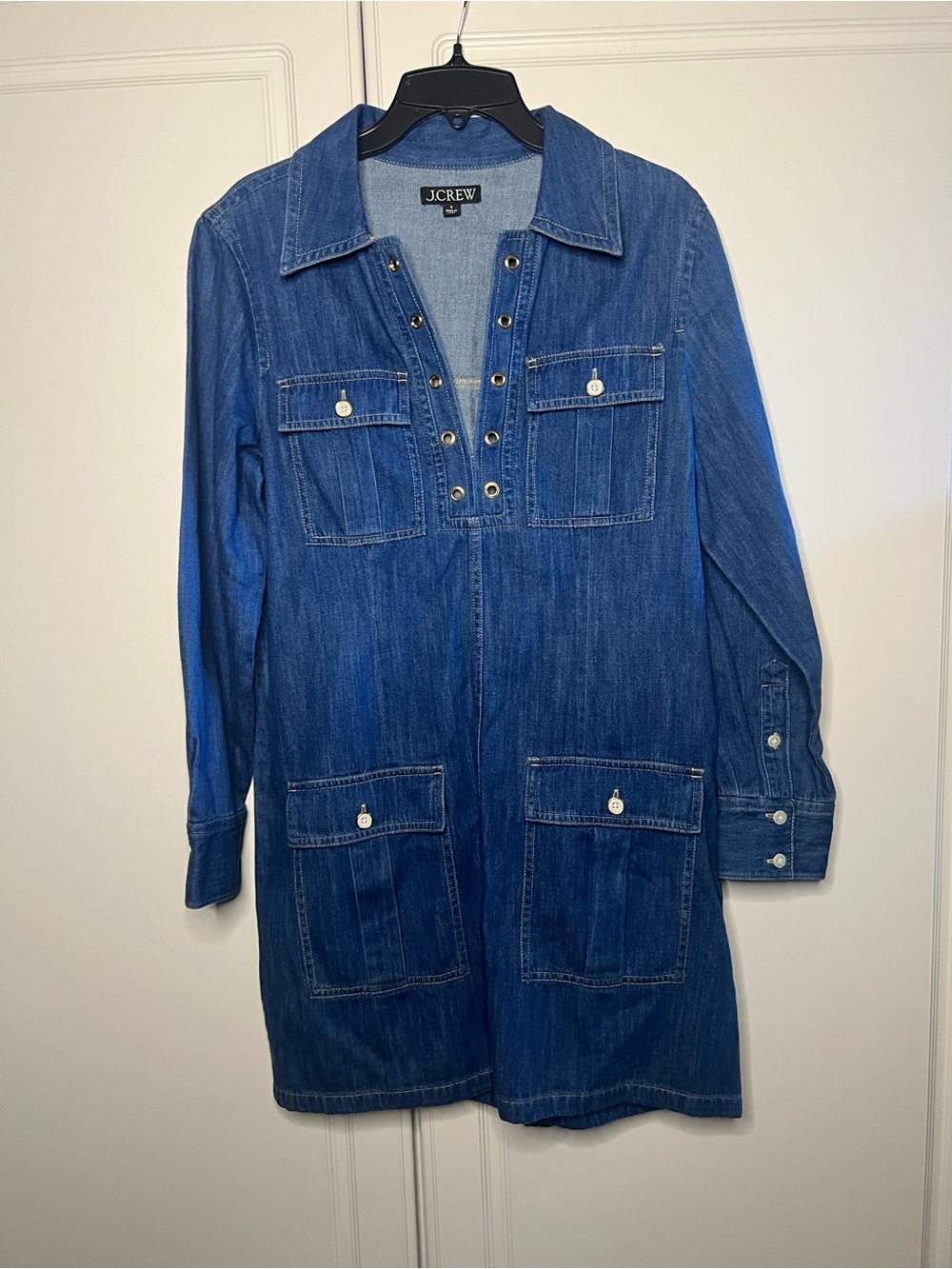 J.Crew Harbor Denim Dress - Picture 2 of 15